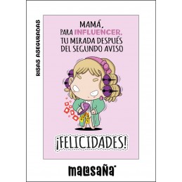 Tarjeta Felicitación Mama...